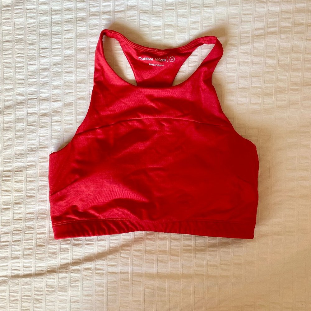 Outdoor Voices Athena Crop Top